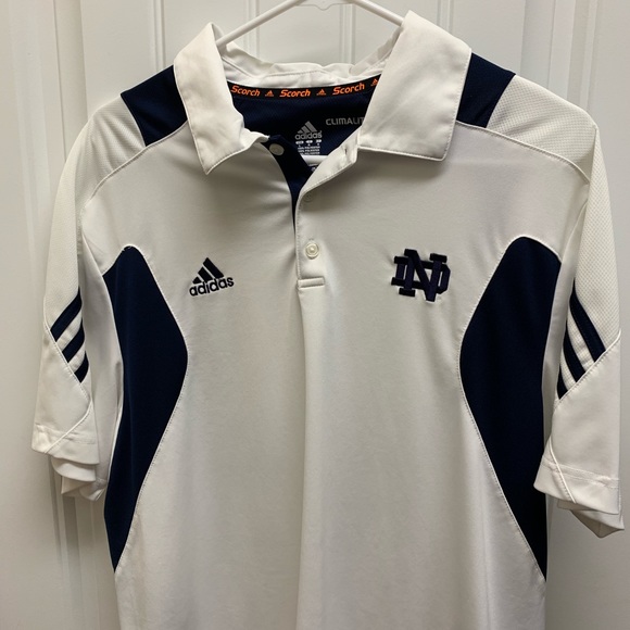 notre dame golf shirt